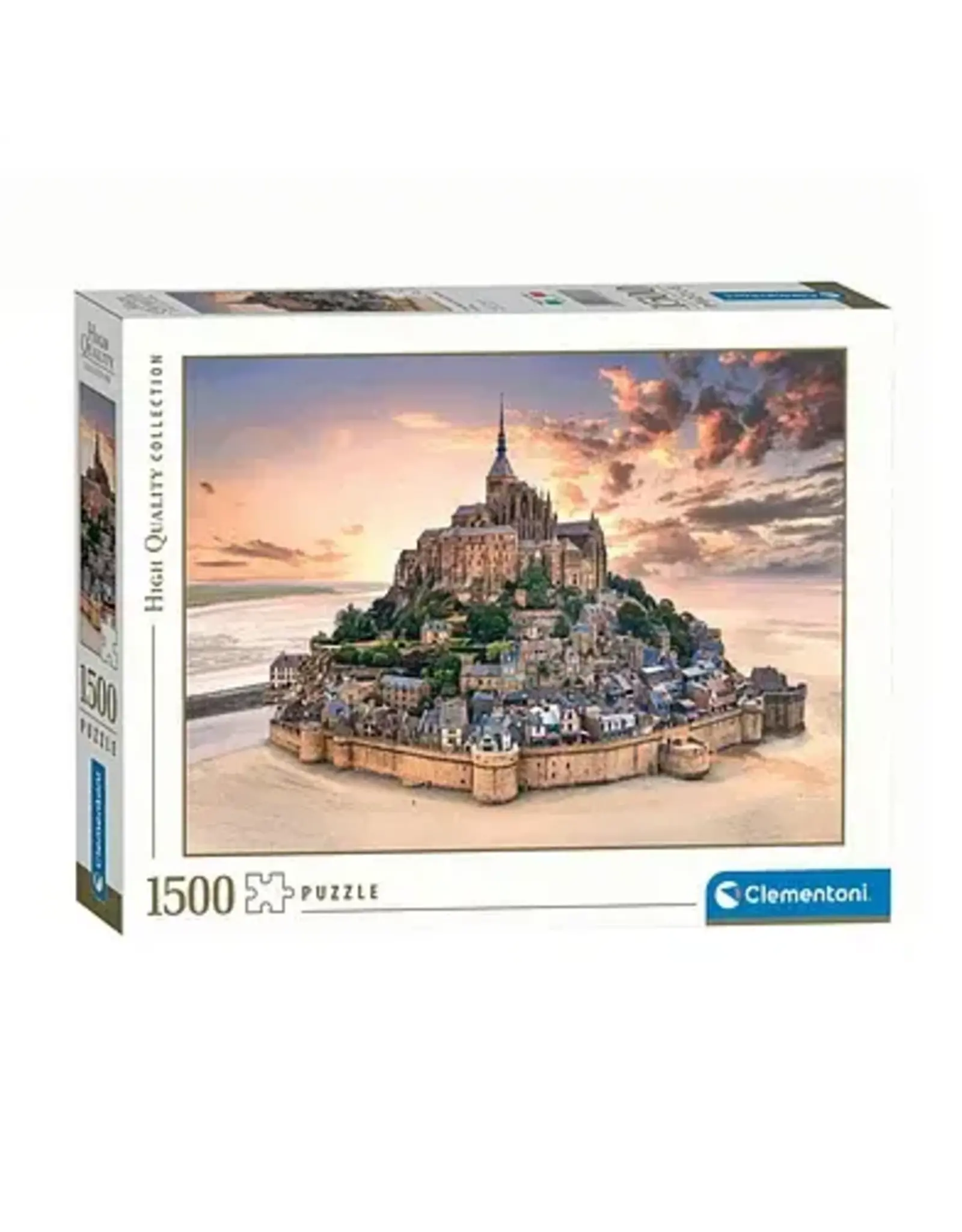clemontoni Clementoni legpuzzel mont saint-michel rising 1500 stukjes