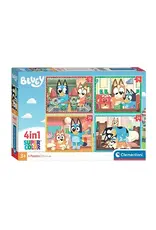 clemontoni Clementoni legpuzzel 4 in 1 bluey