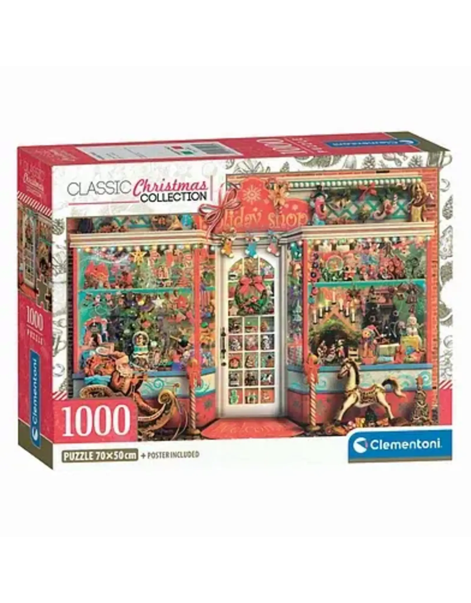 clemontoni Clementoni Legpuzzel Kerstwinkel - 1000st