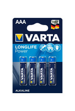 VARTA VARTA AAA LONG LIFE POWER ALKALINE 4X