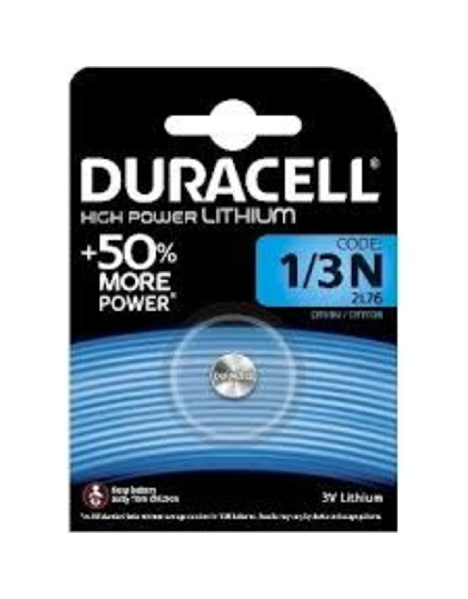 DURACELL Duracell high power lithium 1/3N 2l76