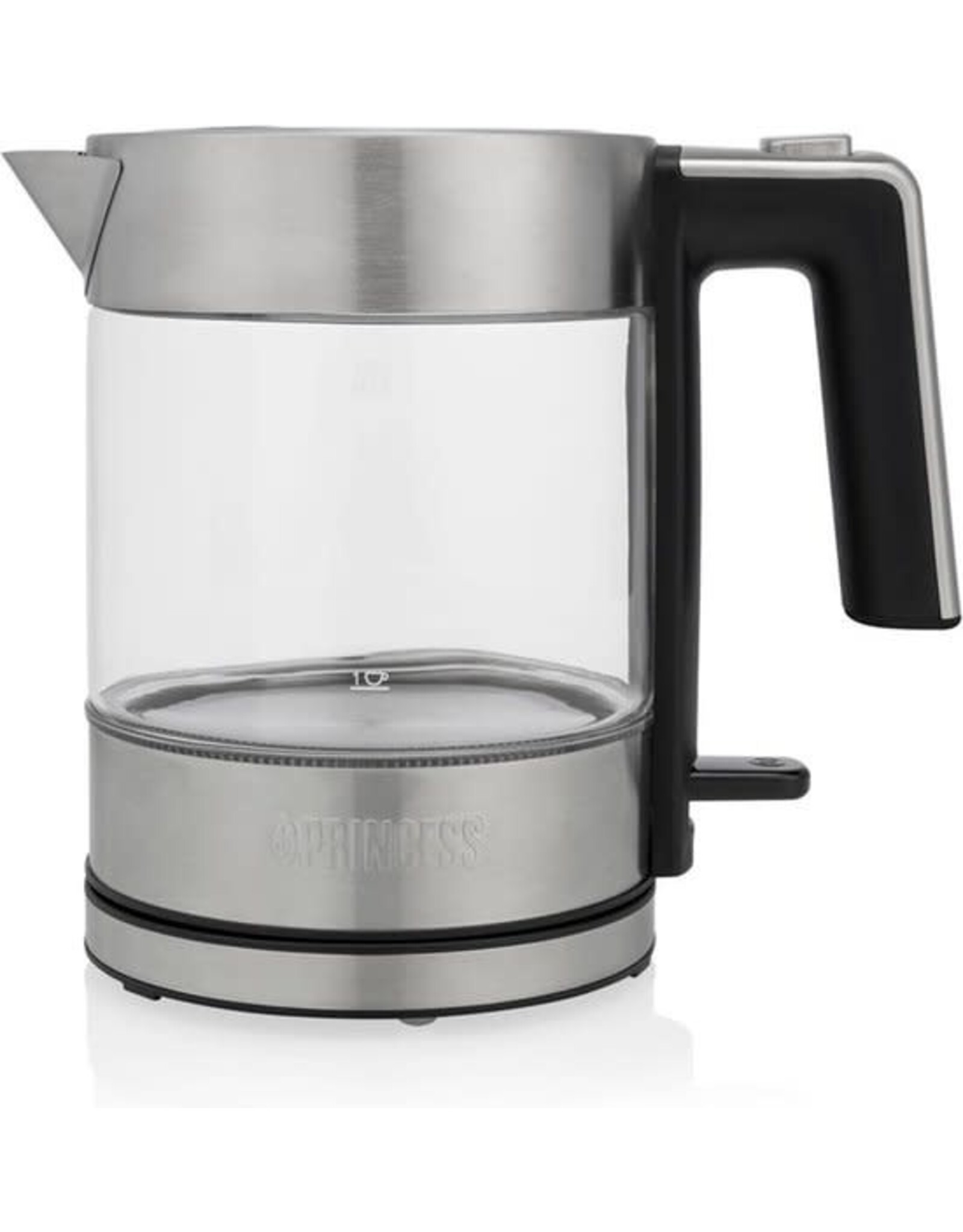 PRINCESS Princess Waterkoker Brighton 236040 - 1 liter – 360 draaibaar - 2200W - Glas