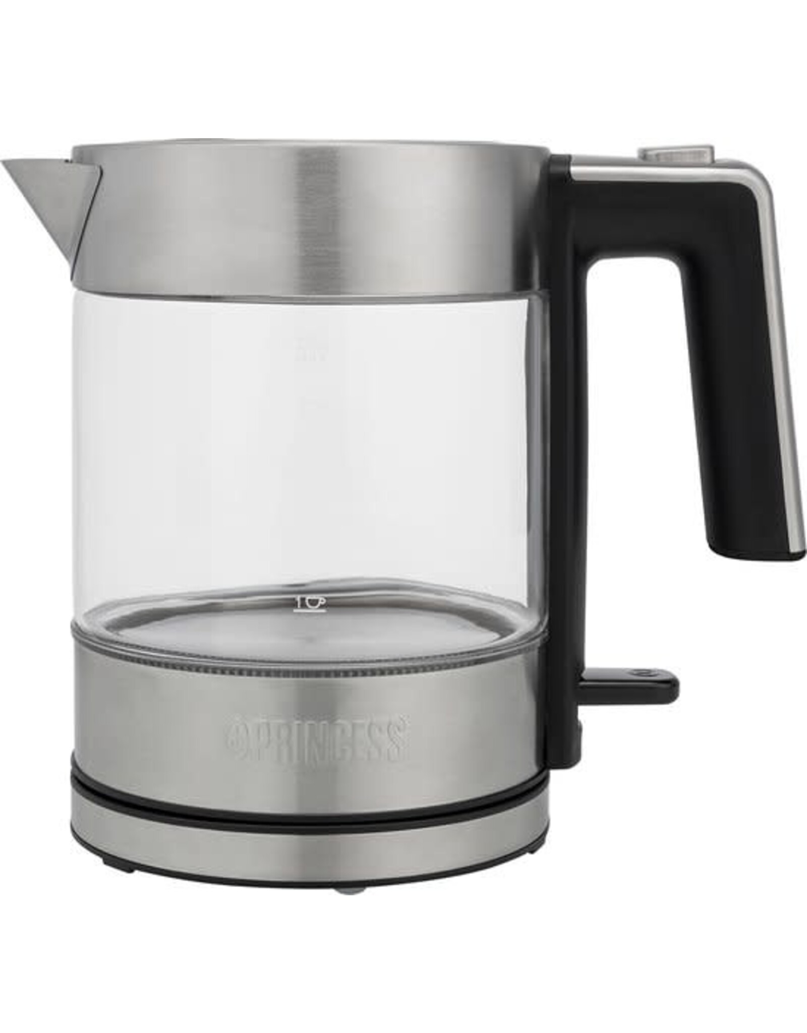 PRINCESS Princess Waterkoker Brighton 236040 - 1 liter – 360 draaibaar - 2200W - Glas