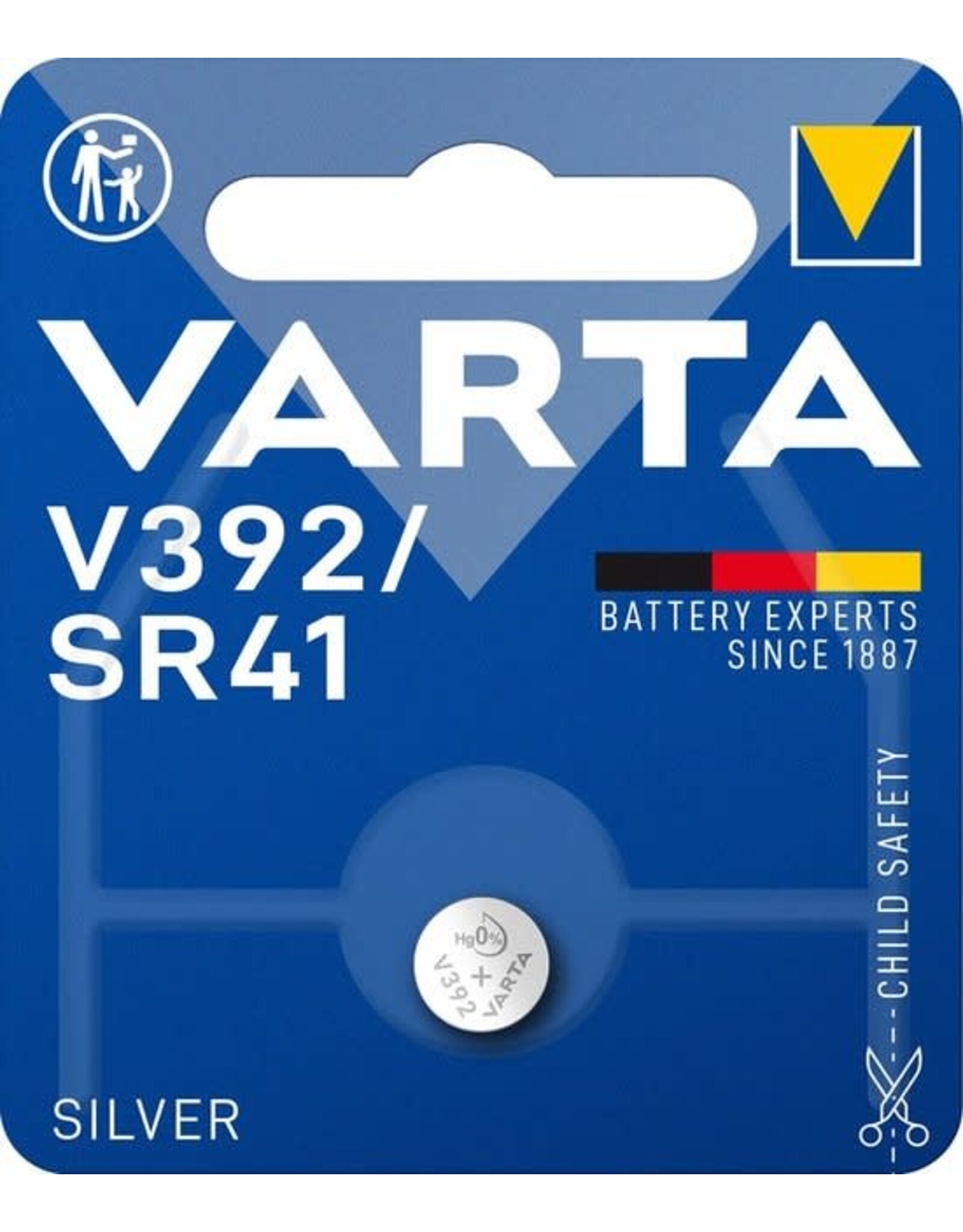 VARTA Varta - Varta V392/SR 41 Knoopcel Batterij 1.55v silver