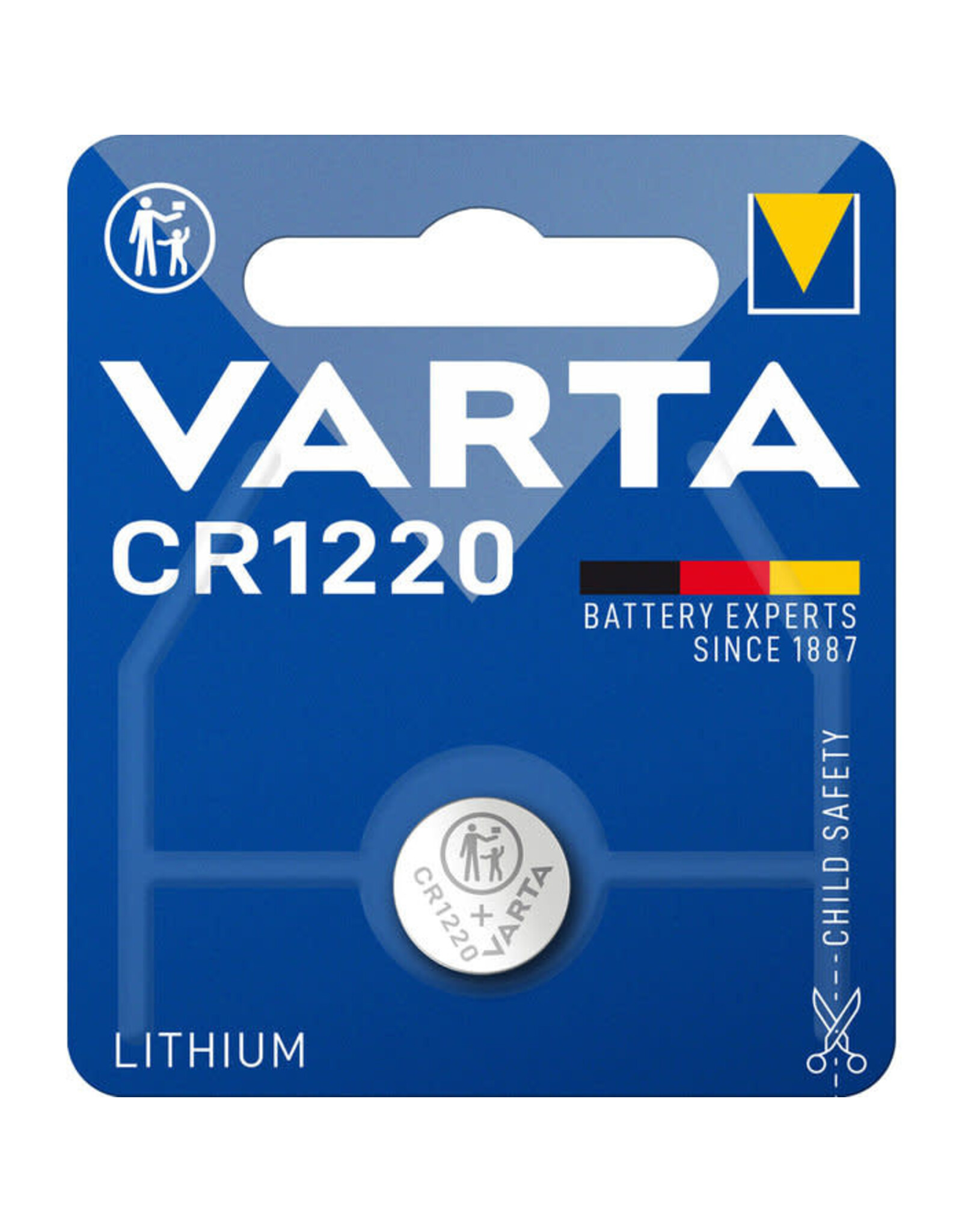 VARTA VARTACR1220 LITHIUM KNOOPCEL VARTA