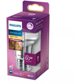 PHILIPS Philips Dimbaar LED Reflectorlamp 60W E27 Warm Wit