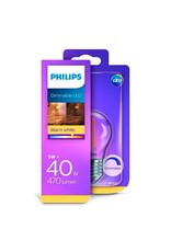 PHILIPS Philips LED filament kogel E27 5W=40W dimbaar