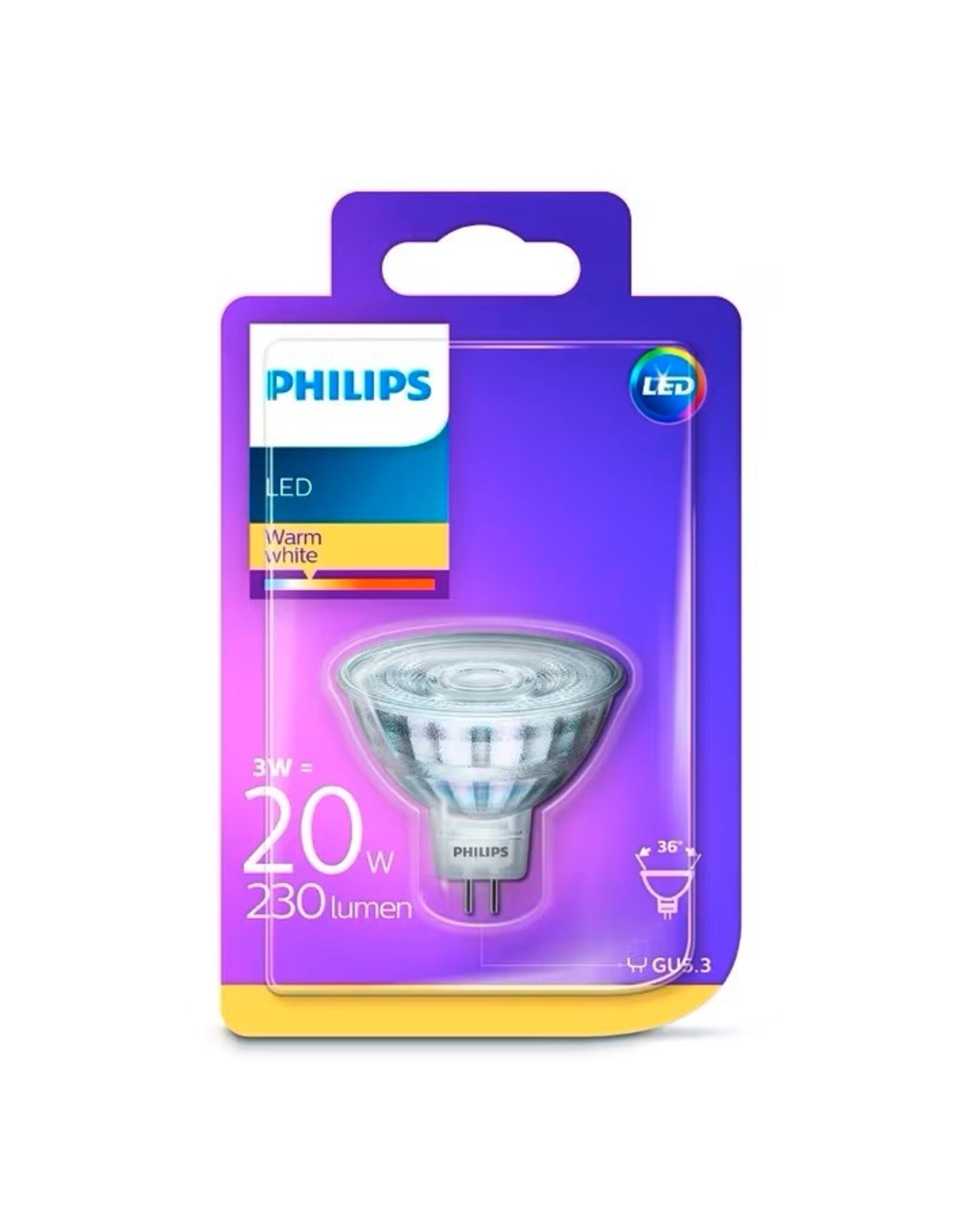 PHILIPS Philips LED capsule G9 5,3(=20W) 230lm warm wit