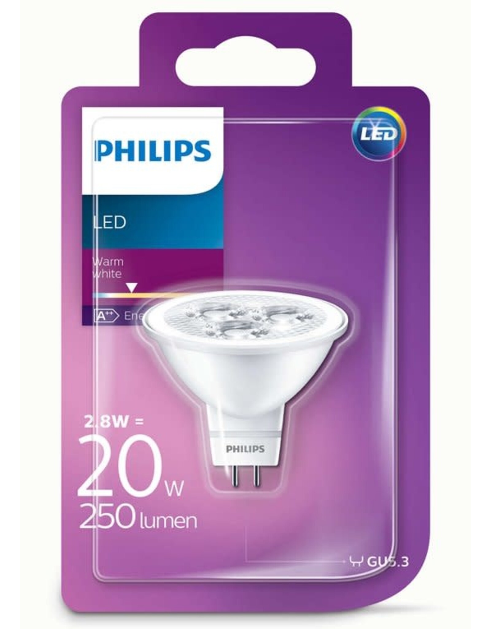 PHILIPS Philips 8718696579275 LED lamp GU5.3 2,8W 250Lm re