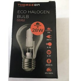 thorgeon lightning Thorgeon E27 Halogeen Lamp | 28W 2700K 370LM 240V | Dimbaar