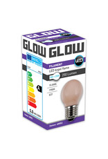 Glow Glow flame kogel e27 5w 25w 1900k 250lm dimbaar
