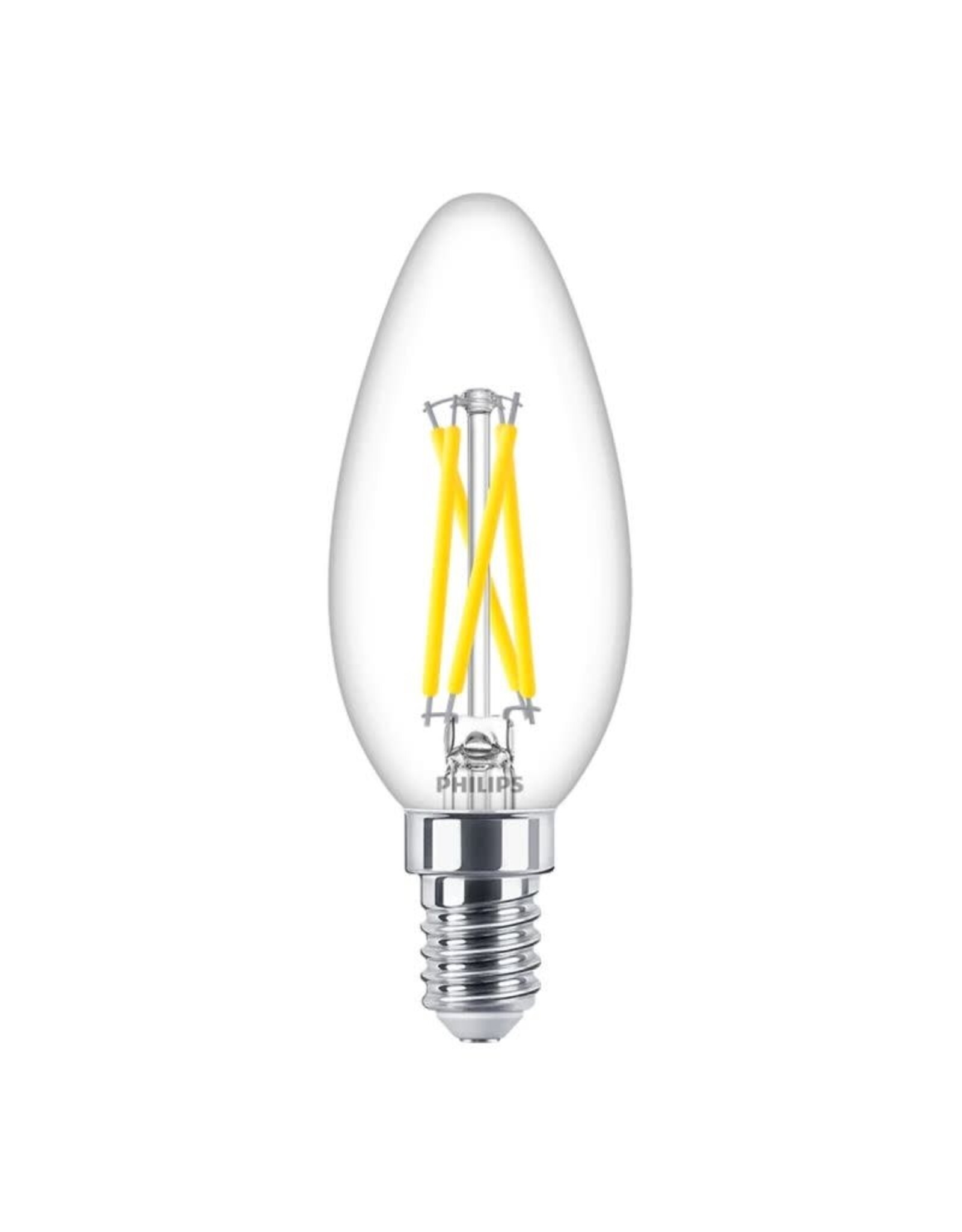 PHILIPS Philips MASTER LED E14 Kaars Filament Helder 2.5W 340lm - 922-927 Dim To Warm | Beste Kleurweergave - Dimbaar - Vervangt 25W