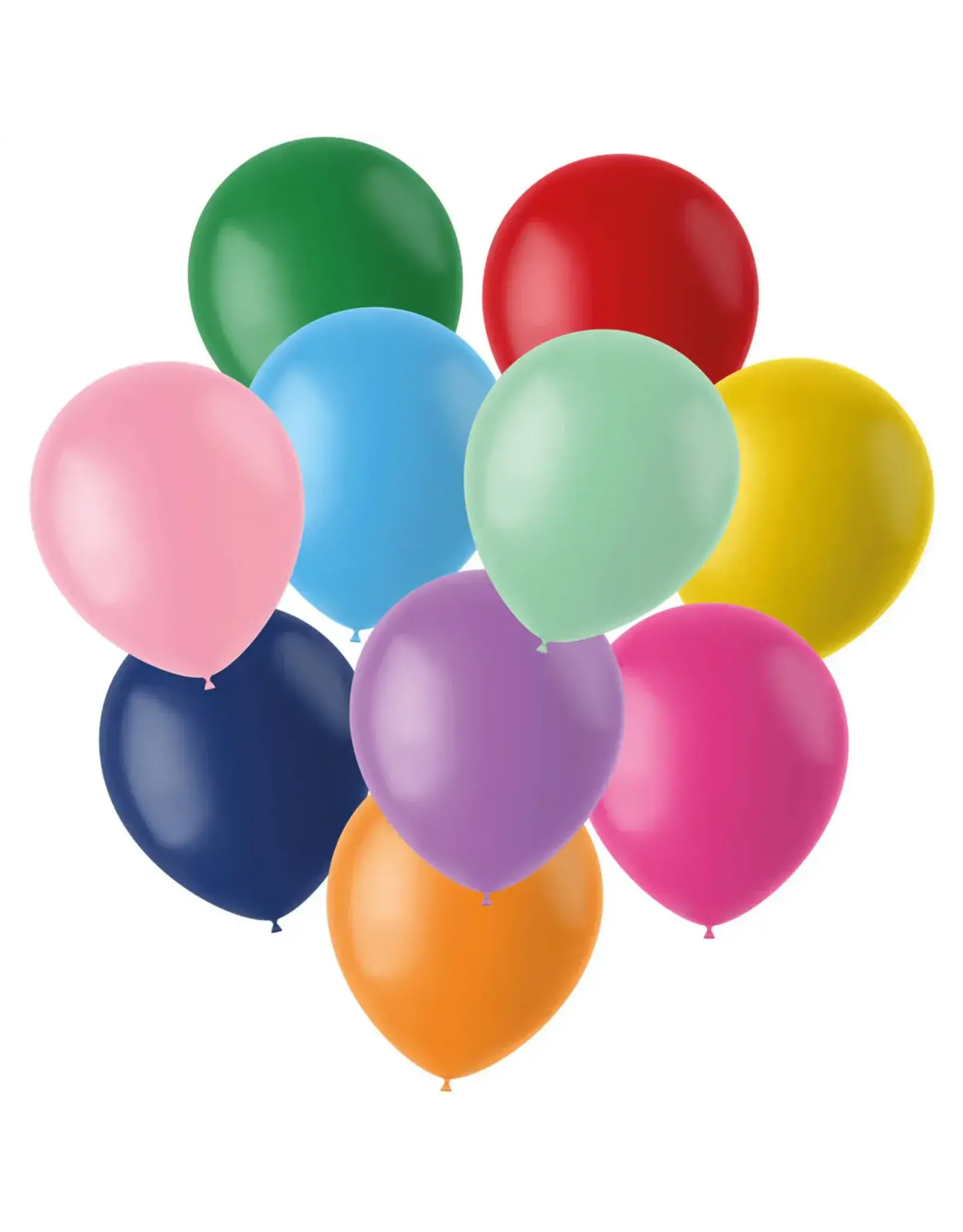 FOLAT Gekleurde Ballonnen 33cm 10st