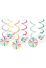 FOLAT Gekleurde Hangdecoratie 6st