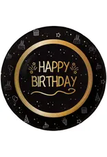 FOLAT Happy Birthday Borden Papier 23cm 8st