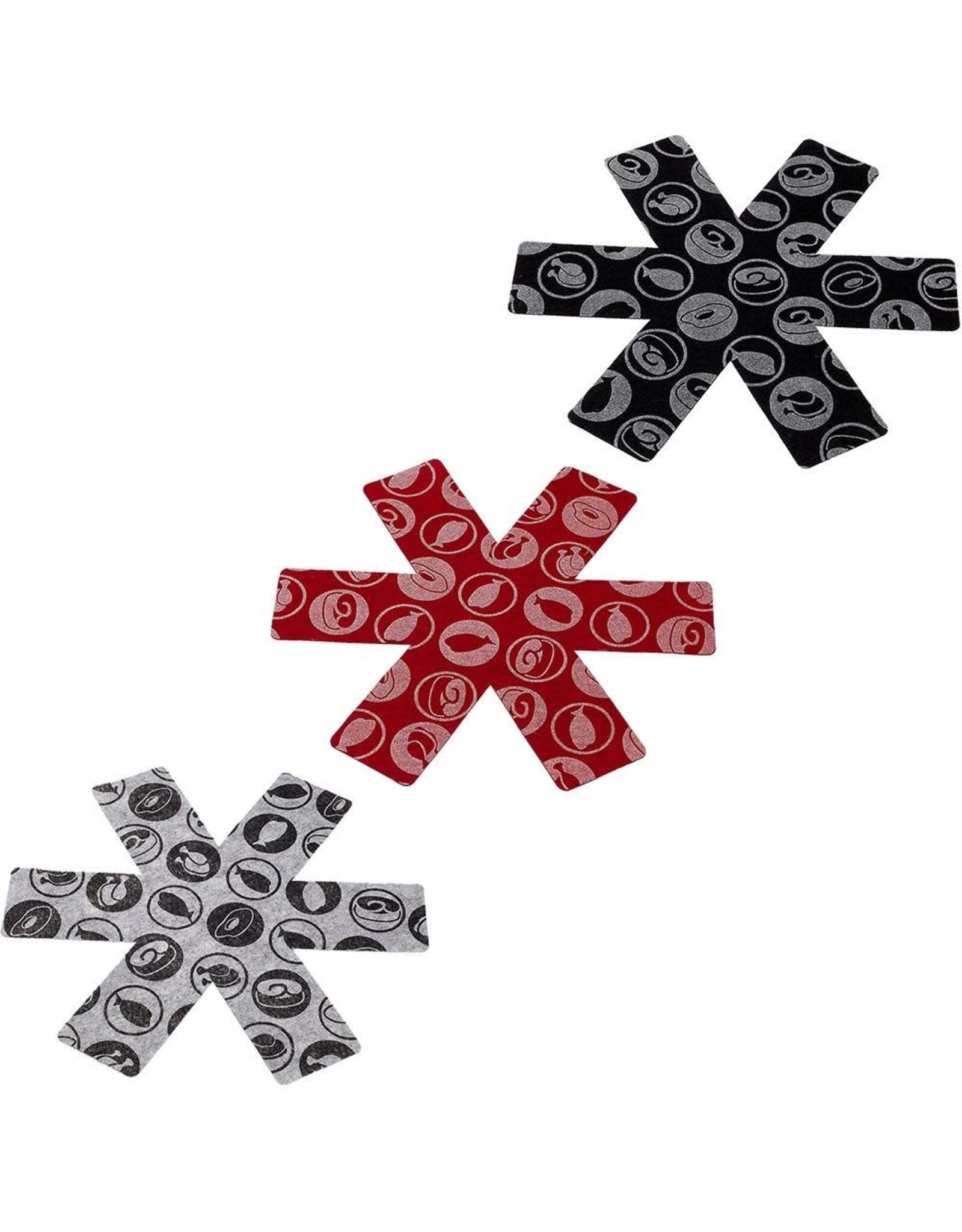 EXCELLENT HOUSEWARE Excellent Houseware | Panbeschermers 38 cm 3 stuks
