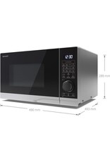 SHARP Sharp YC-PC254AE-S | combimagnetron met grill en heteluchtoven | 900W | 25 liter