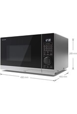 SHARP Sharp YC-PC254AE-S | combimagnetron met grill en heteluchtoven | 900W | 25 liter