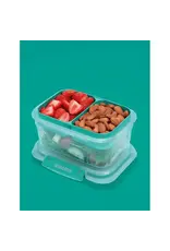 SISTEMA Sistema Rectangle Stax To Go - 1L - Minty Teal