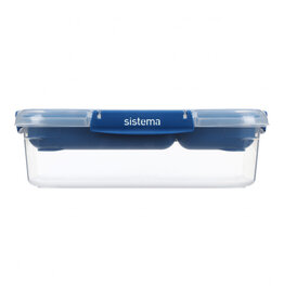 SISTEMA Sistema TO GO – Rechthoekige Stax – 2.200 ml Donkerblauw