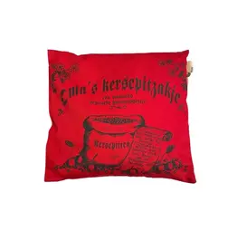 Oma's Kersenpitkussen 24x24cm Rood