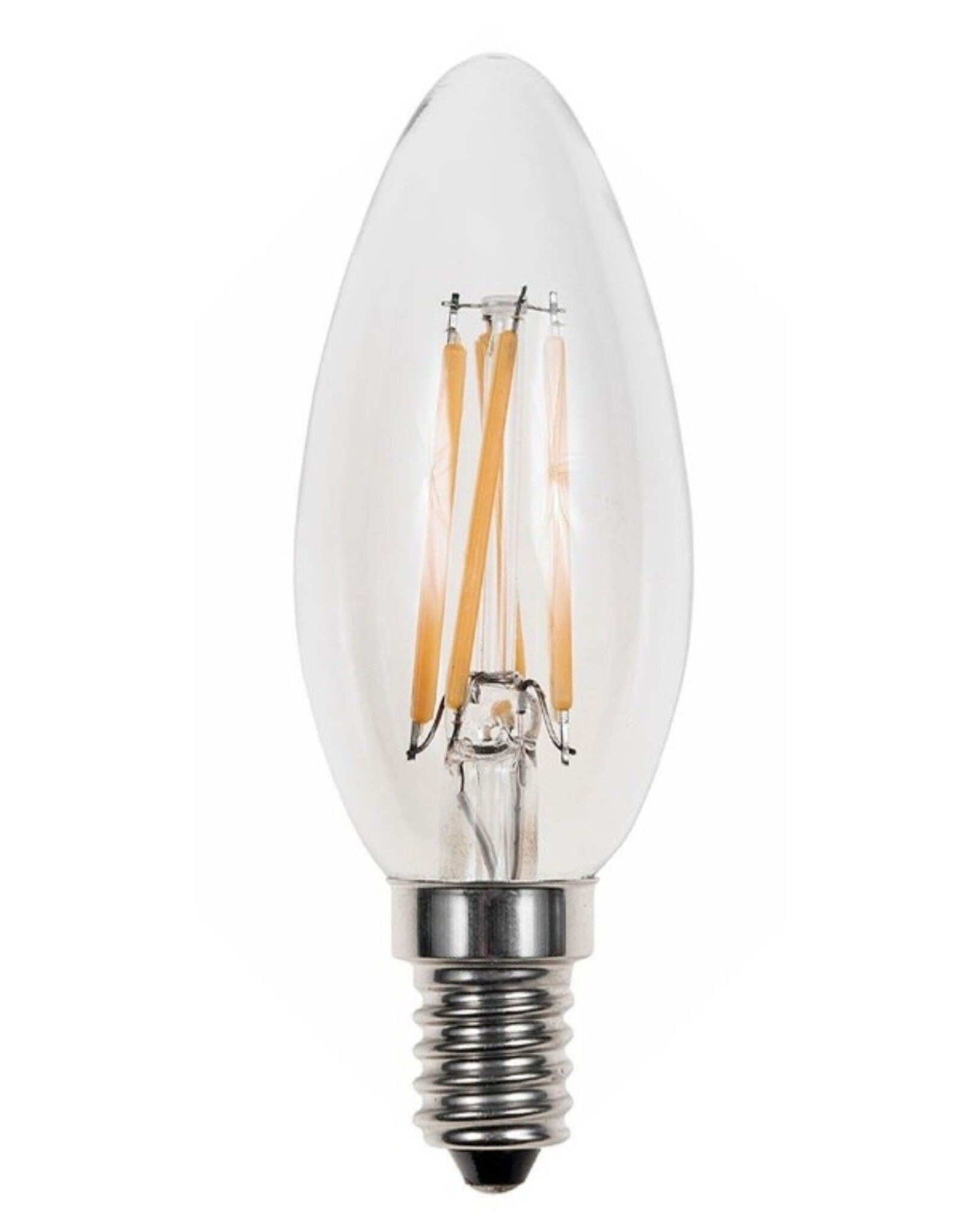 Glow Glow LED Filament kaars - 5W-40W - E14 - 2700K G35 470LM - dimbaar