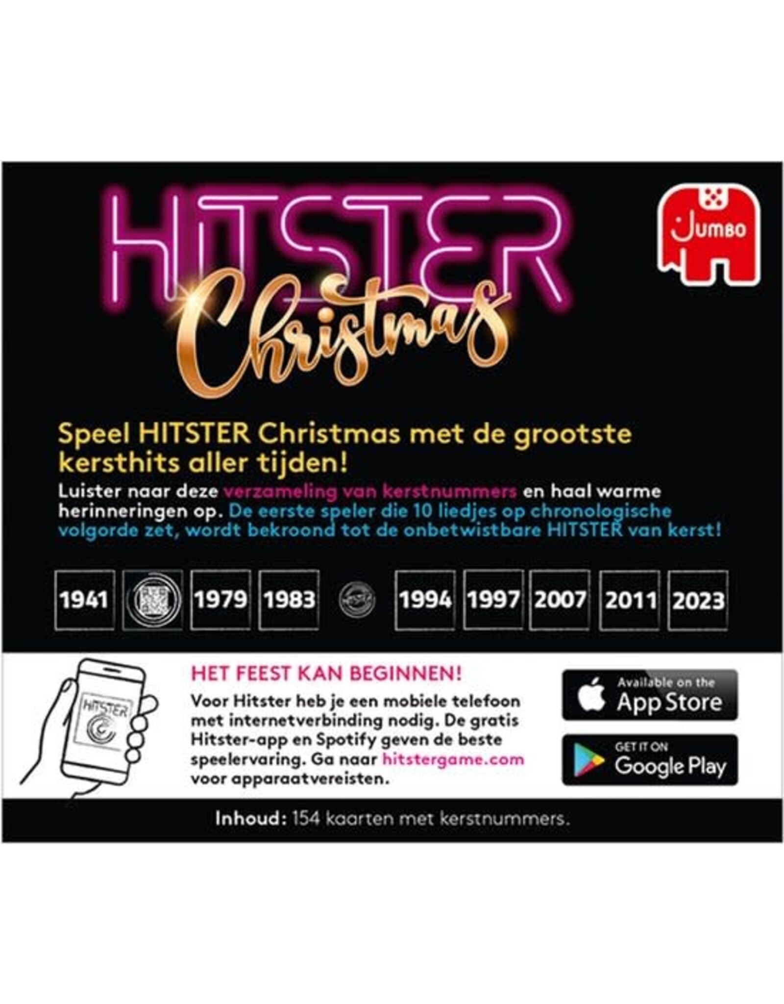 JUMBO Jumbo Hitster Christmas Uitbreidingsset