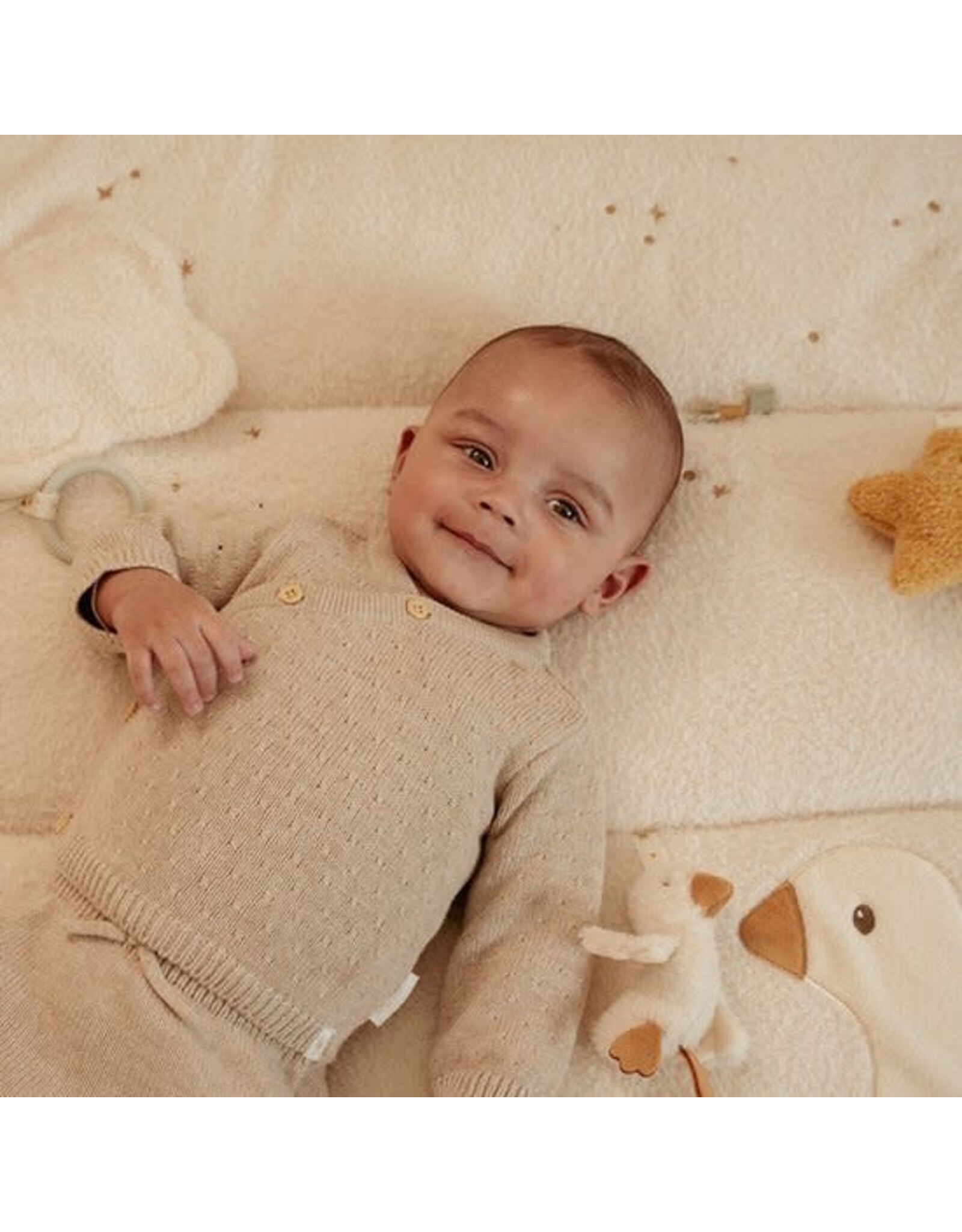 LITTLE DUTCH Little Dutch Newborn Boxkleed 80x100 cm