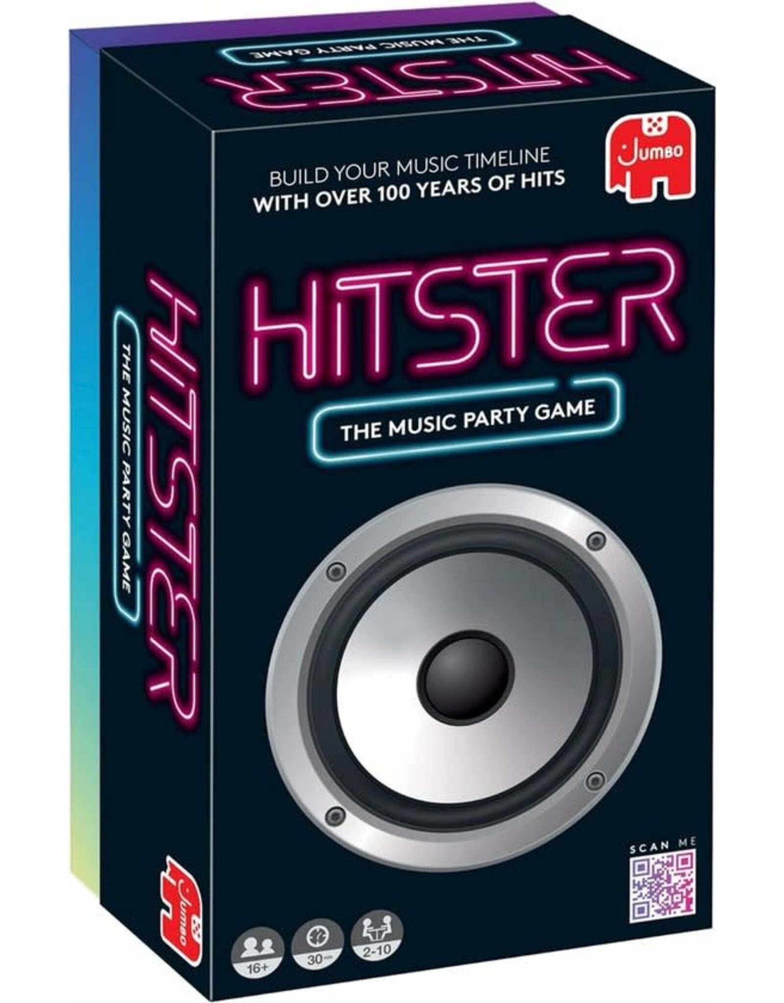 JUMBO Jumbo Hitster Original  Engelstalig Partyspel