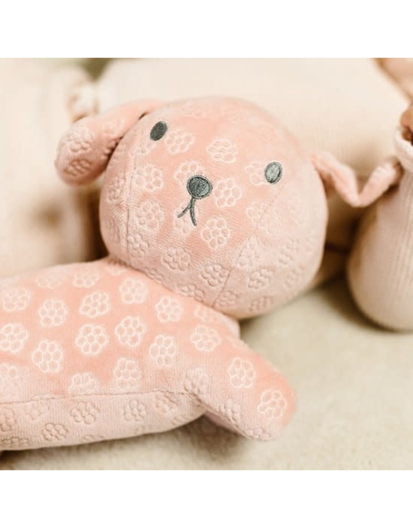 NIJNTJE Nijntje Knuffel Snuffie Pink Flower 25cm
