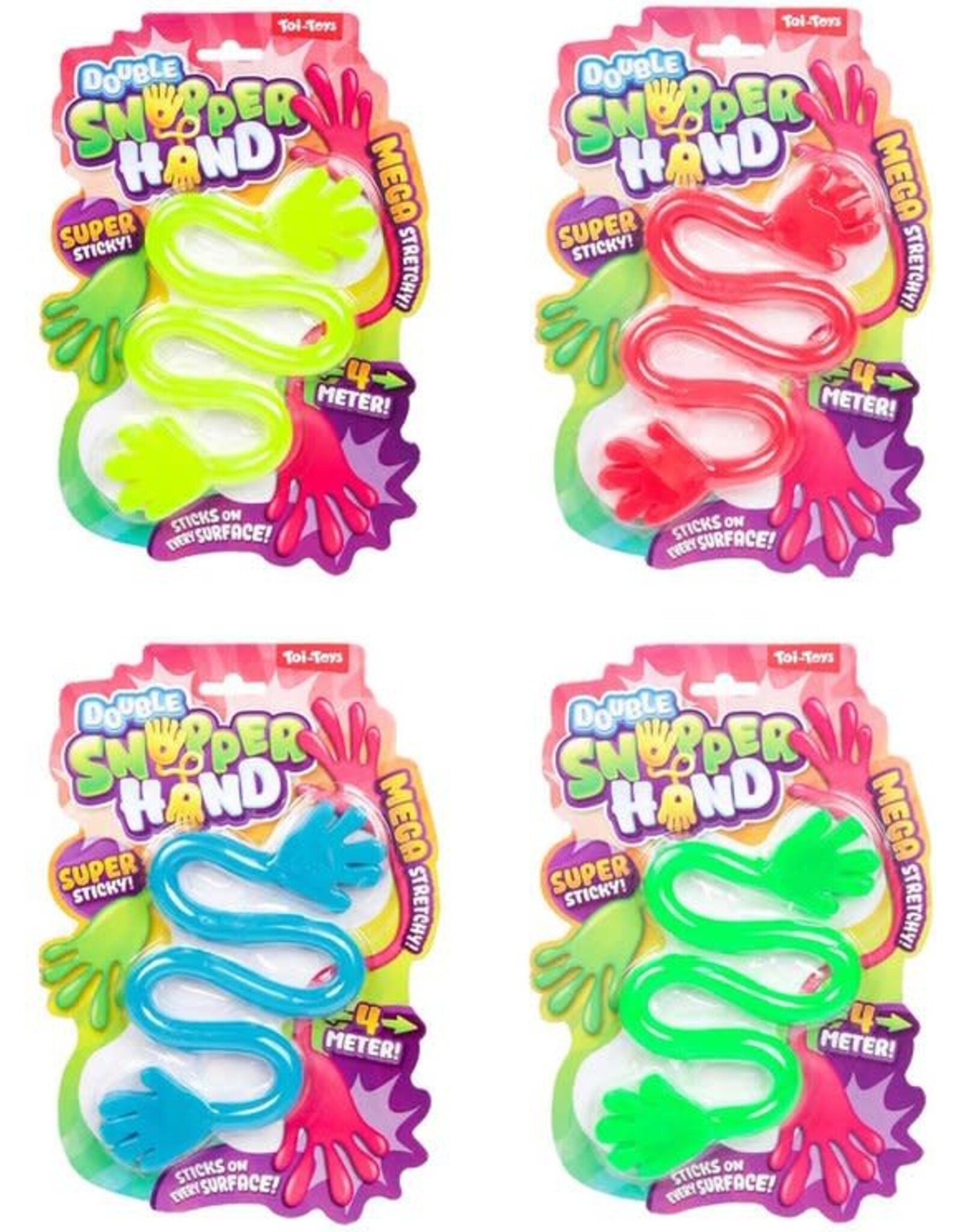 TOI TOYS Plakhandjes Duo Set | Tot 4 meter Lang