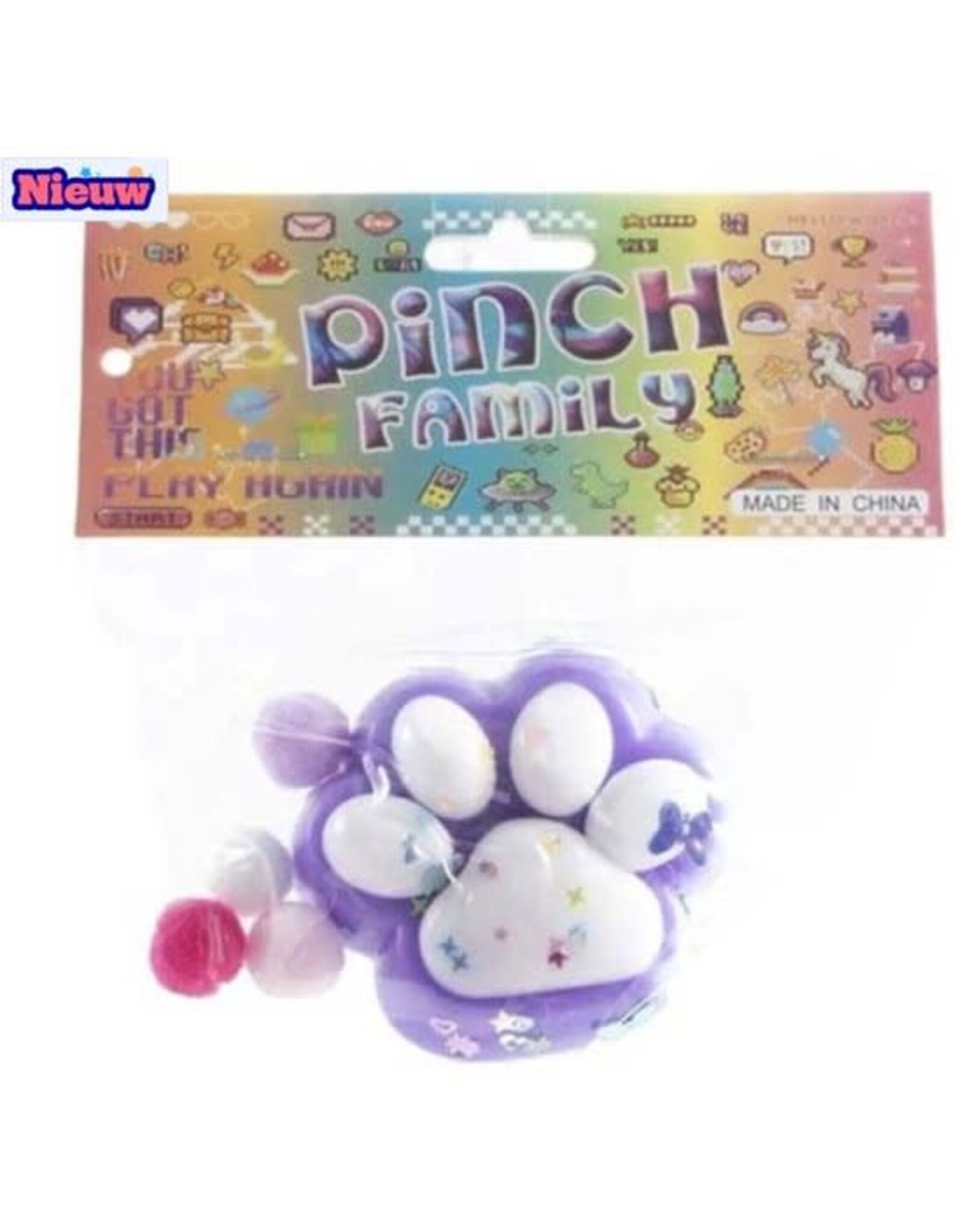 Pinch Family Pinch Family | Squishy Dierenpoot