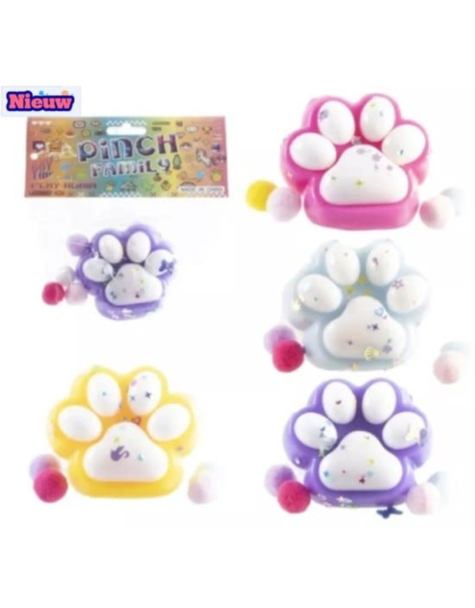 Pinch Family Pinch Family | Squishy Dierenpoot