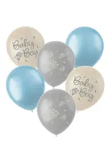 FOLAT Geboorte Ballonnen Babyboy 33cm 6st