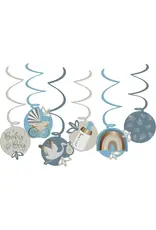 FOLAT Geboorte Hangdecoratie Babyboy 6st