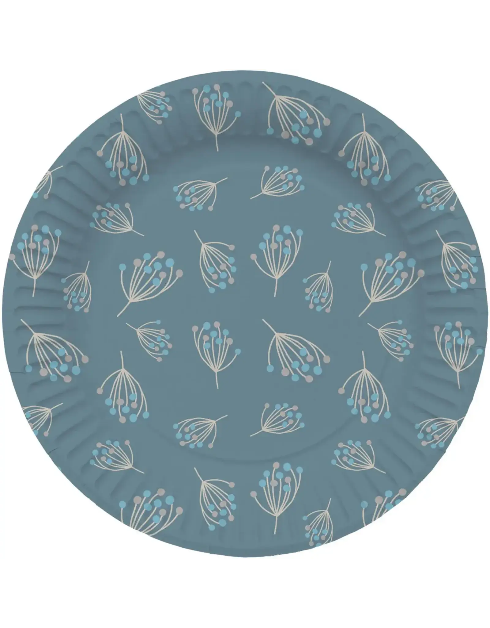 FOLAT Bloemen Borden 23cm 8st