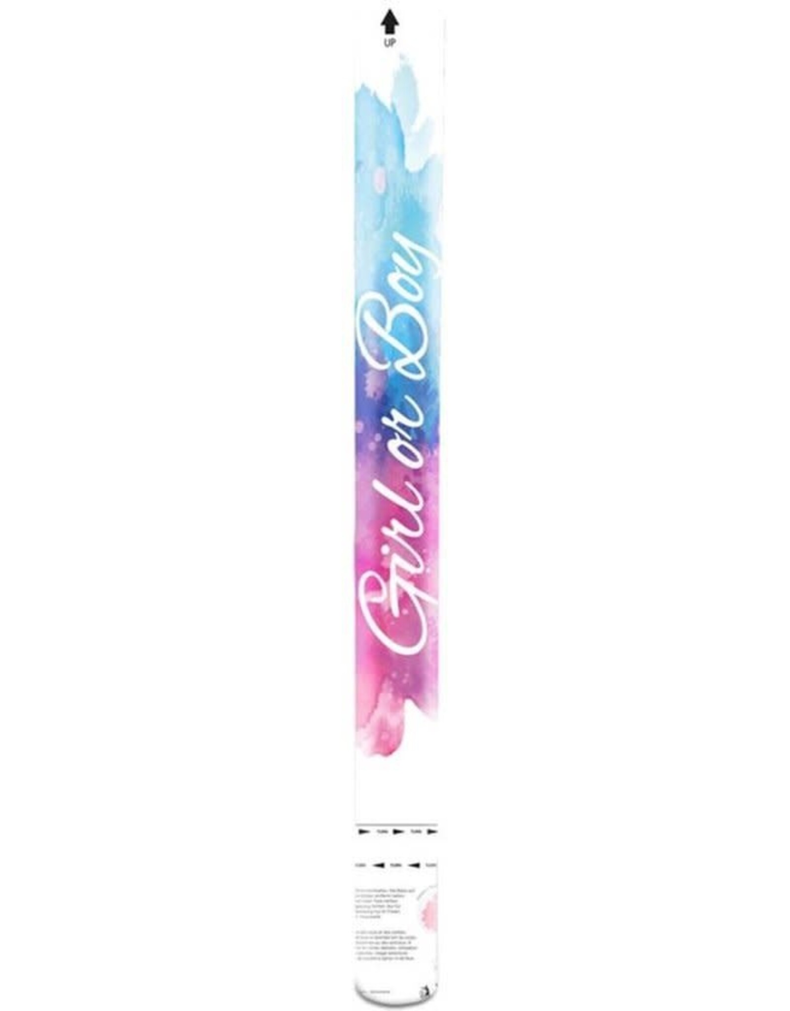FOLAT Folat Partypopper Gender Reveal Meisjes 57 Cm Roze
