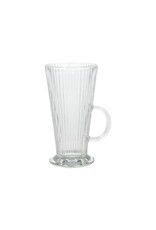 Latte machiato glas lines Ø7,5x14,2cm