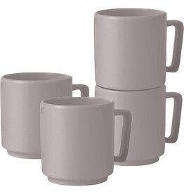 Berlinger Haus BerlingerHaus Mokset  taupe 9x9x7cm per stuk