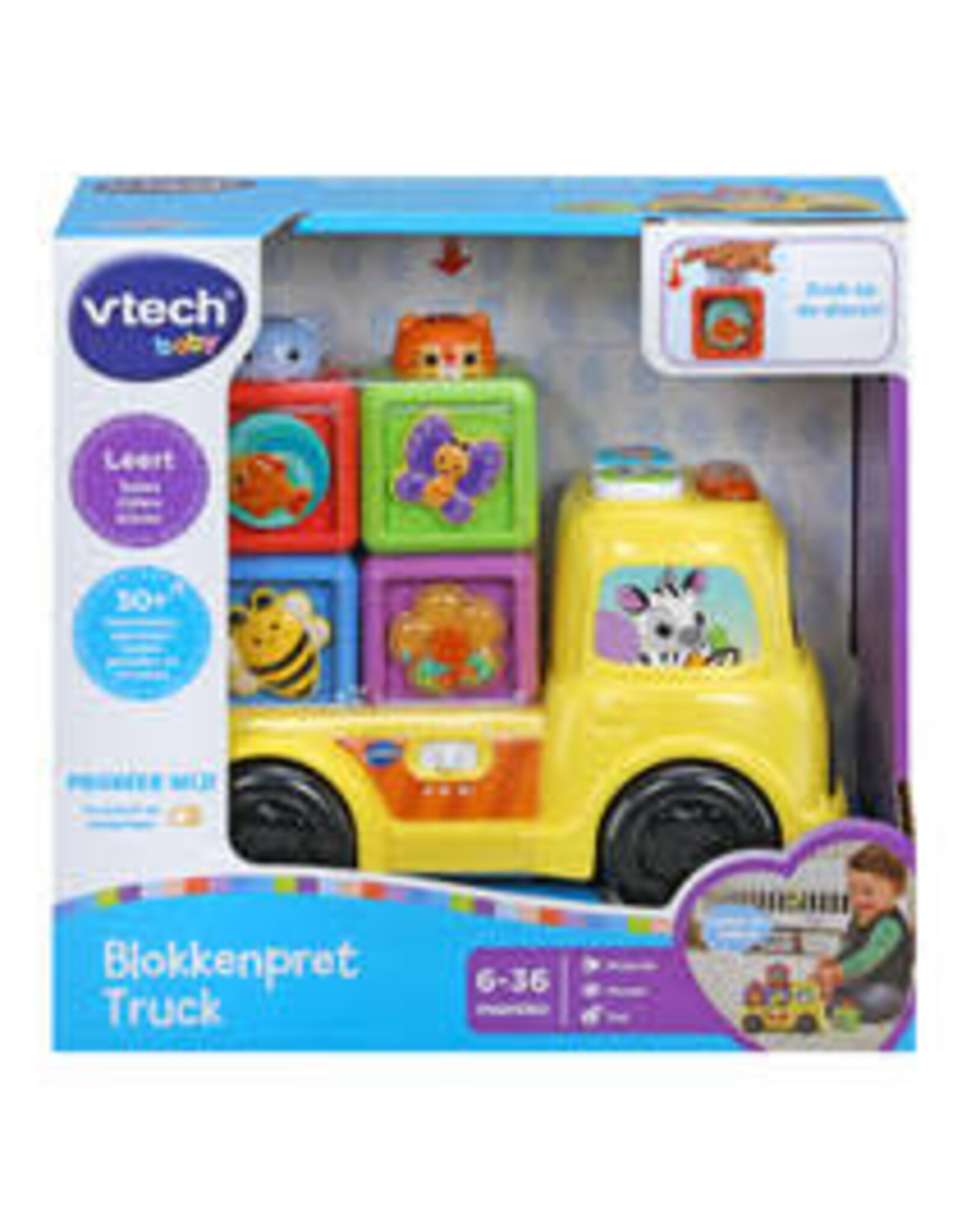 VTECH VTech Baby blokkenpret truck