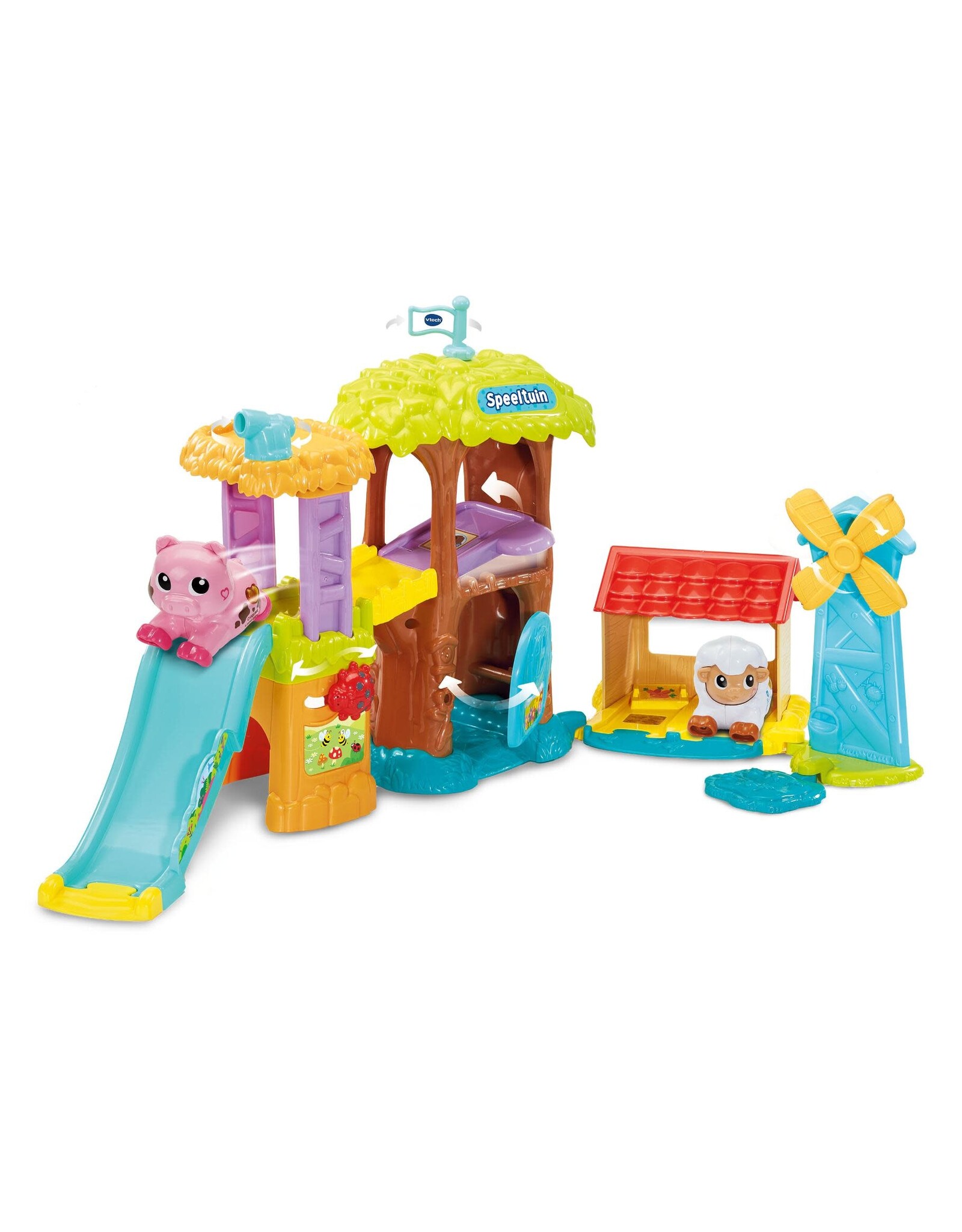 VTECH Vtech Rol En Dol Speeltuin + Kaat Koe