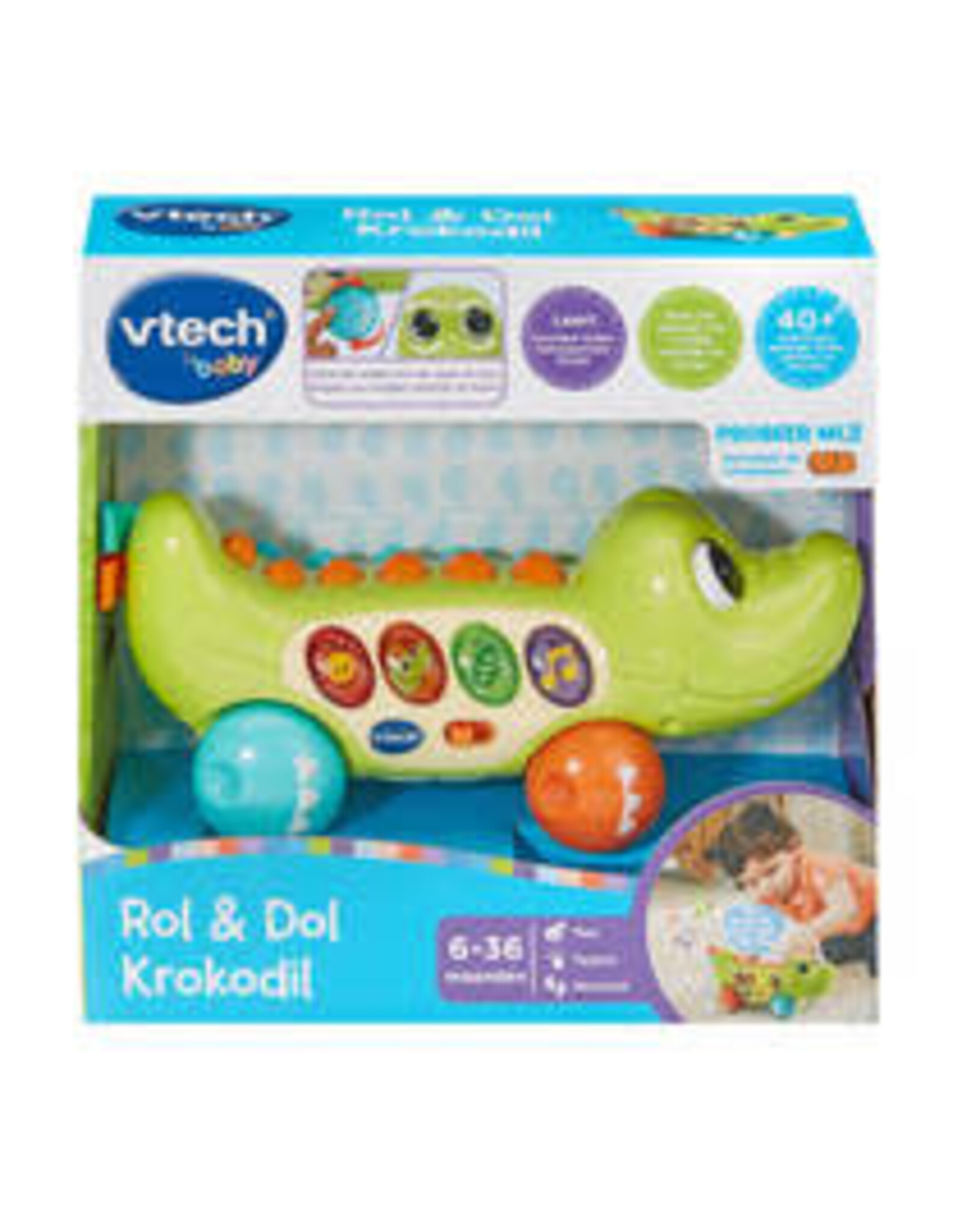 VTECH VTech rol & dol krokodil