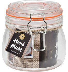Svenska Living Svenska Living Weckpot/inmaakpot - 500 ml - glas - met beugelsluiting