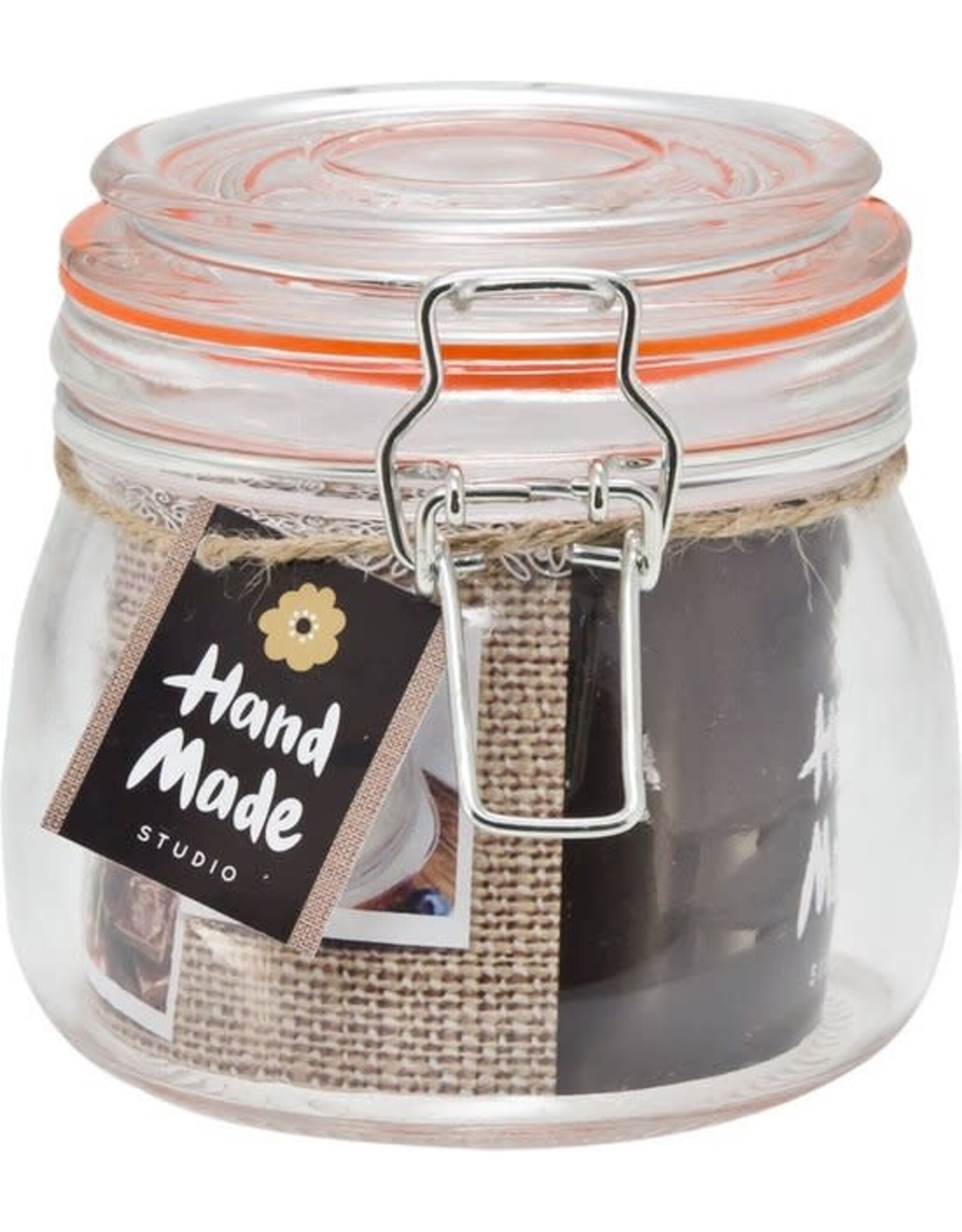 Svenska Living Svenska Living Weckpot/inmaakpot - 500 ml - glas - met beugelsluiting