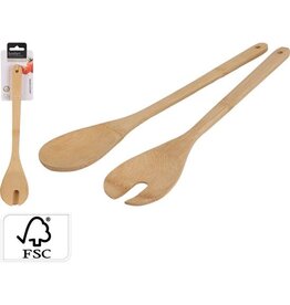 EXCELLENT HOUSEWARE Saladebestekset 2-delig