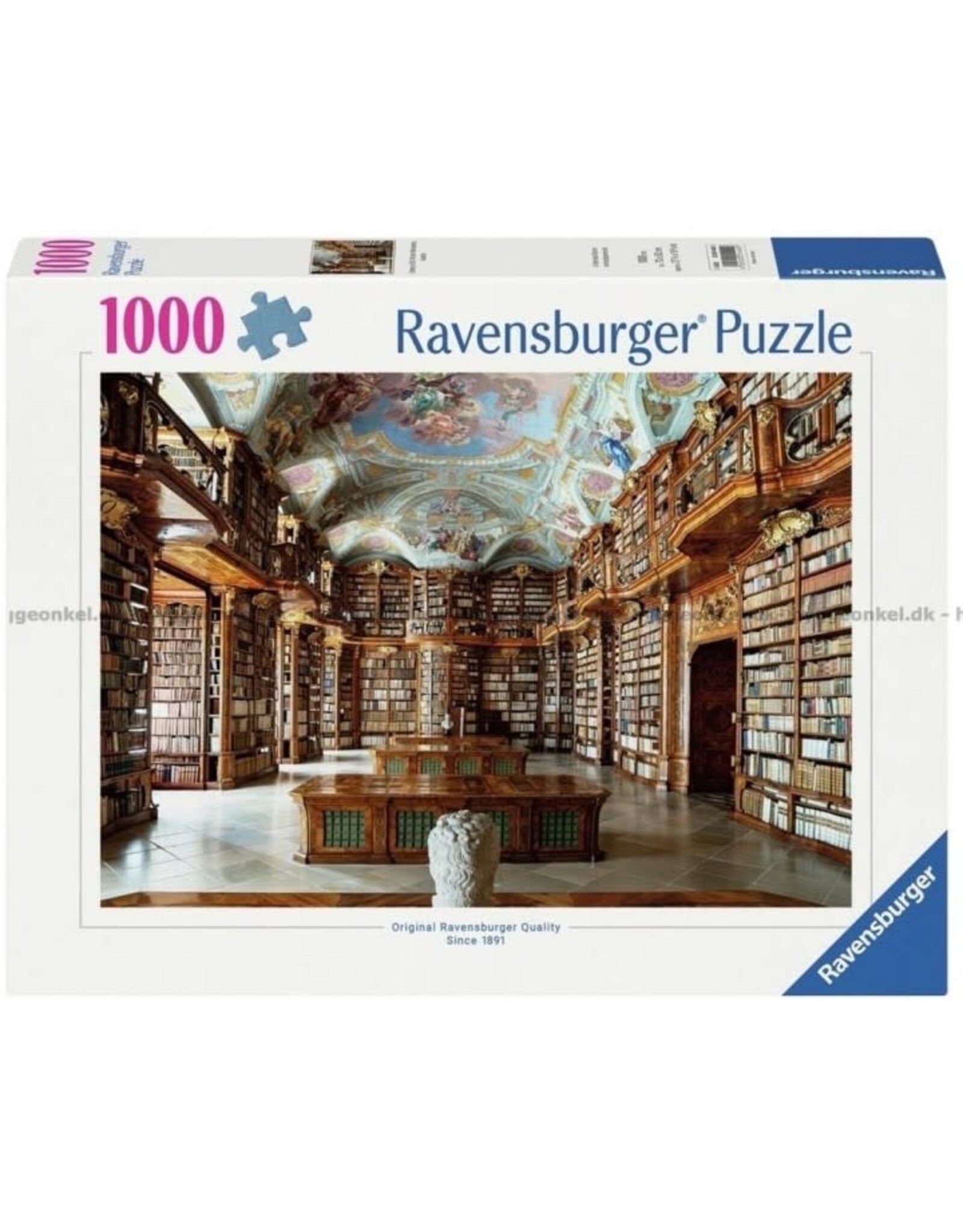 RAVENSBURGER Legpuzzel Ravensburger Library at St Floria (1000)