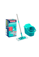LEIFHEIT Leifheit Power Clean vloerwisser M - compleet systeem - incl. steel (140cm) - 33 cm wisbreedte - micro duo