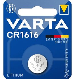 VARTA Varta CR1616 Lithium Knoopcelbatterij – 3V – 55mAh