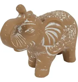 COUNTRYFIELD Olifant beeld bruin 26 x11 x 20 cm