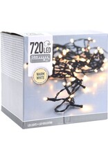 54 meter LEDverlichting / LEDsnoer met 720 LED's warm/wit | voor binnen en buiten